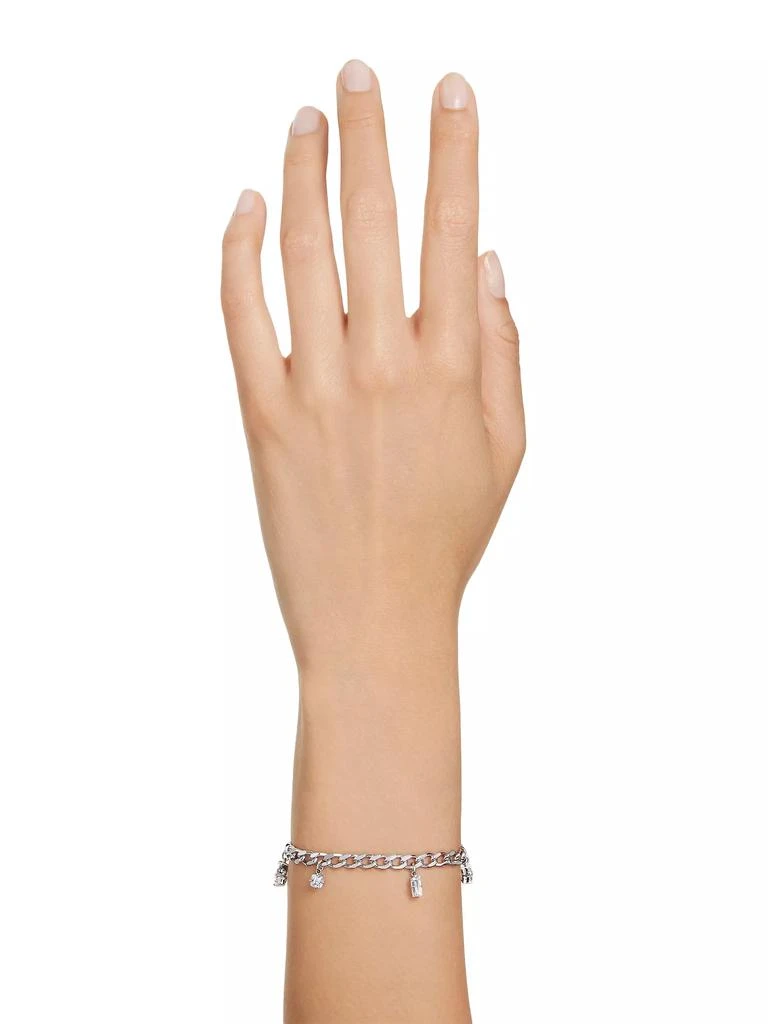 商品Swarovski|Dextera Rhodium-Plated & Crystal Convertible Mixed Cuts Bracelet & Anklet,价格¥1340,第2张图片详细描述