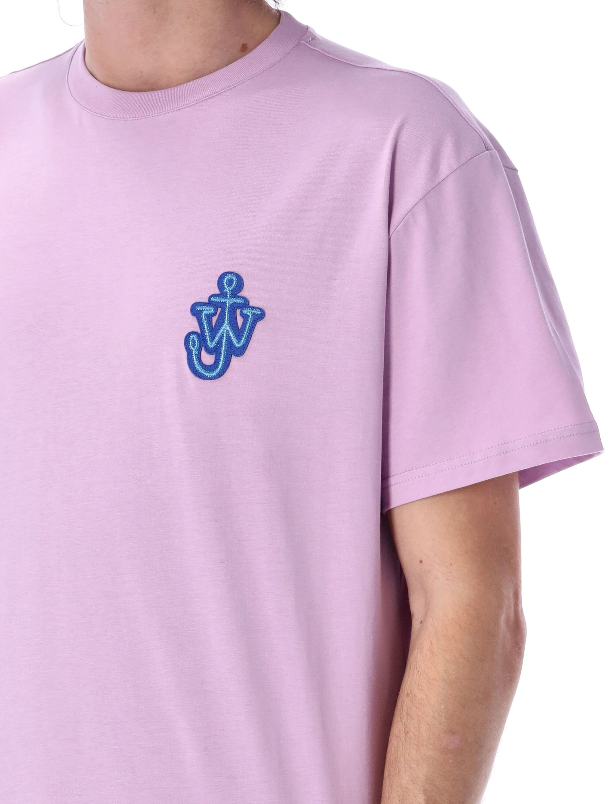 商品JW Anderson|JW Anderson 男士T恤 JT0061PG0772300 粉红色,价格¥328,第6张图片详细描述