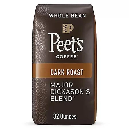 商品Peet's Coffee|深度烘焙咖啡豆 (32 oz.),价格¥141,第1张图片