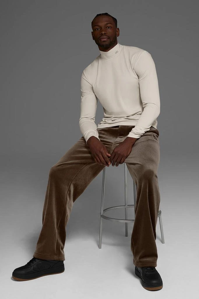 商品Alo|Conquer Reform Mock Neck Long Sleeve - White,价格¥747,第5张图片详细描述