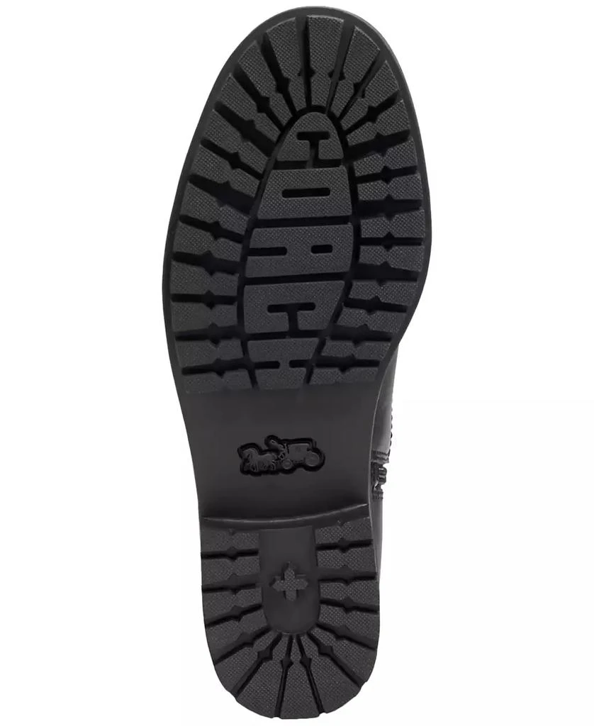 商品Coach|Women's Faith Knee High Lug Sole Riding Boots,价格¥832,第5张图片详细描述