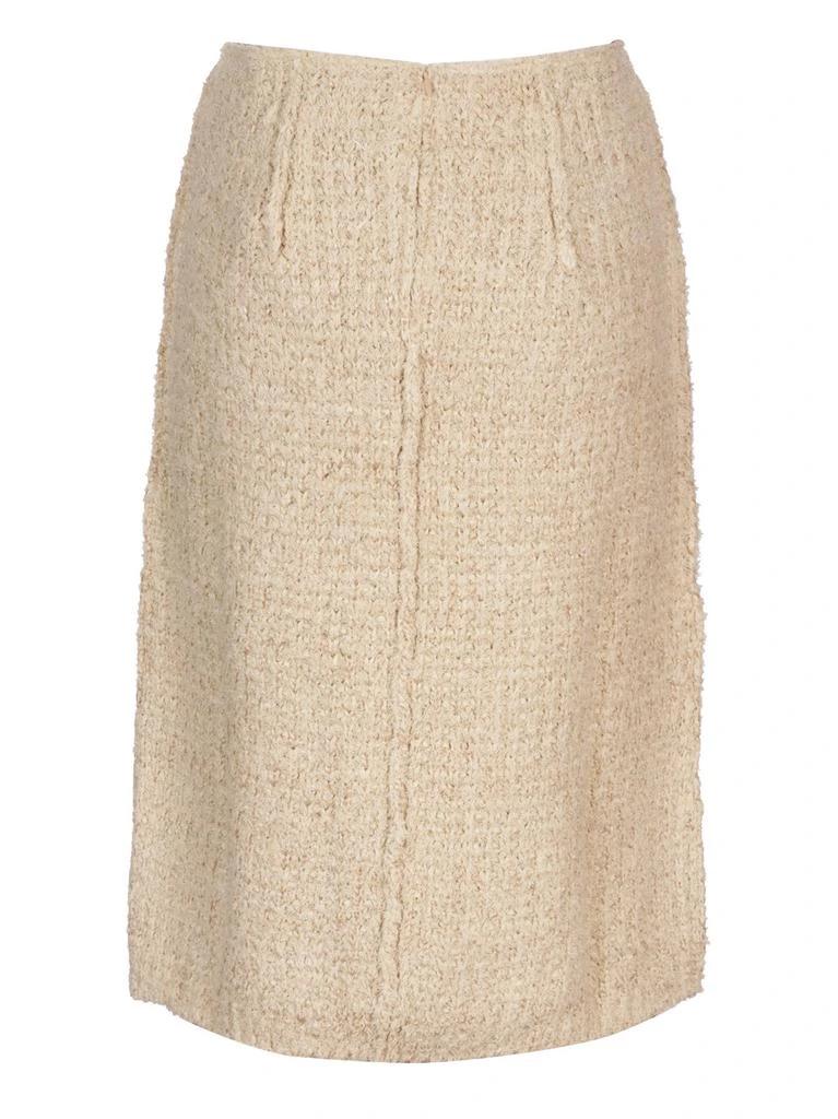 商品MAISON MARGIELA|Maison Margiela Knit Midi Skirt,价格¥5410,第2张图片详细描述