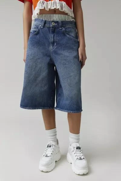 商品BDG|BDG Astrid Longline Denim Jort,价格¥453,第3张图片详细描述