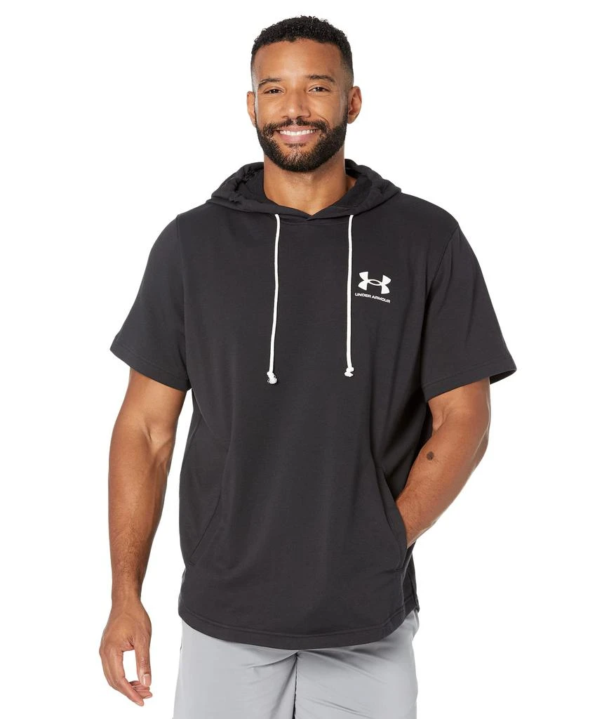 商品Under Armour|Rival Terry Left Chest Short Sleeve Hoodie,价格¥287,第1张图片