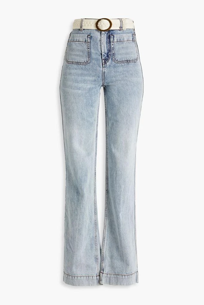 商品Zimmermann|High-rise straight-leg jeans,价格¥1545,第1张图片