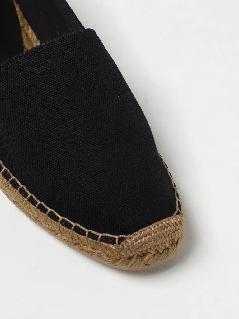 商品Yves Saint Laurent|Saint Laurent canvas espadrilles with logo,价格¥4043,第4张图片详细描述