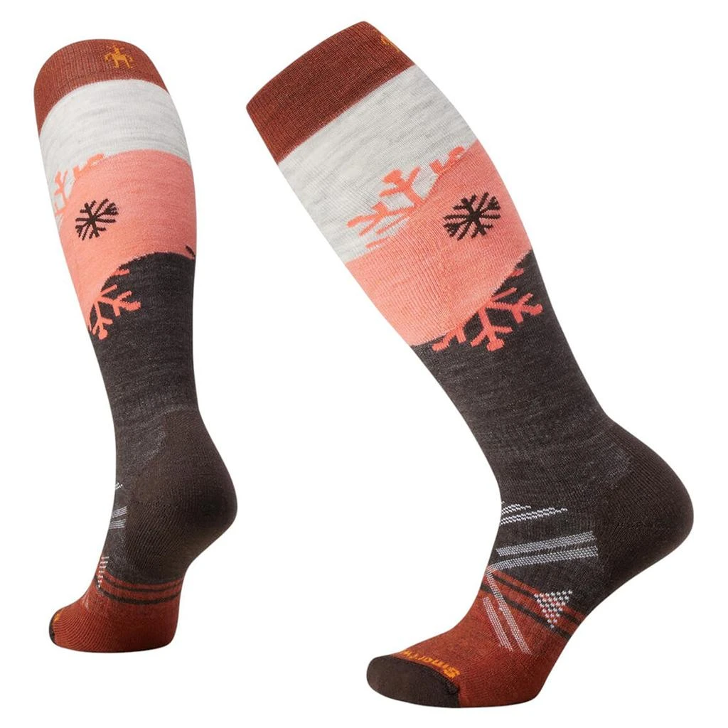 商品SmartWool|Smartwool Ski Full Cushion Snowpocalypse Pattern Over The Calf Sock - Women's,价格¥159,第1张图片详细描述
