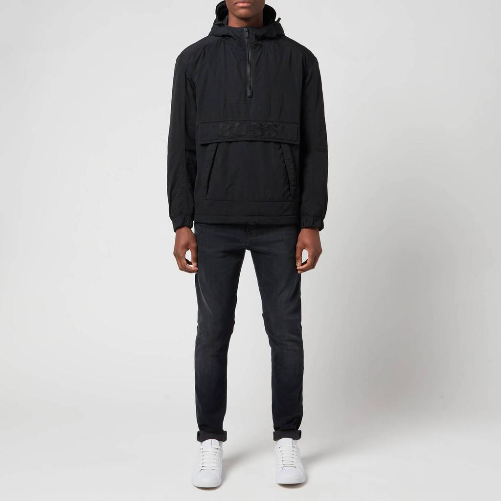 商品Hugo Boss|BOSS Orange Men's Oflavo Pullover Jacket - Black,价格¥1236,第5张图片详细描述