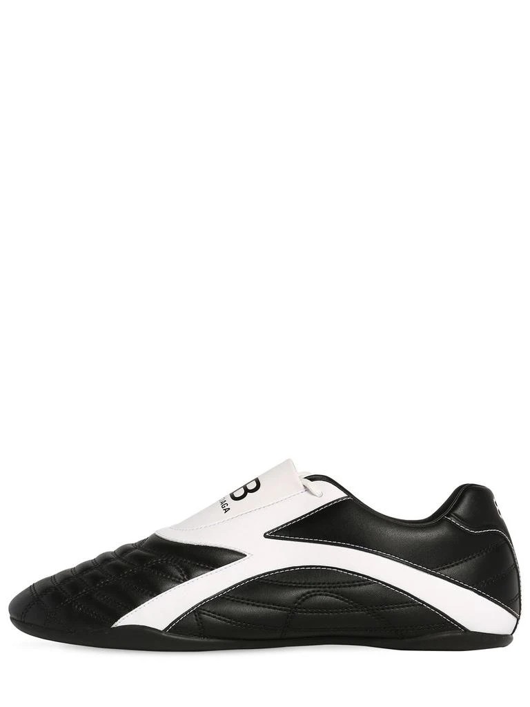 商品Balenciaga|Zen Logo Faux Leather Sneakers,价格¥2473,第1张图片