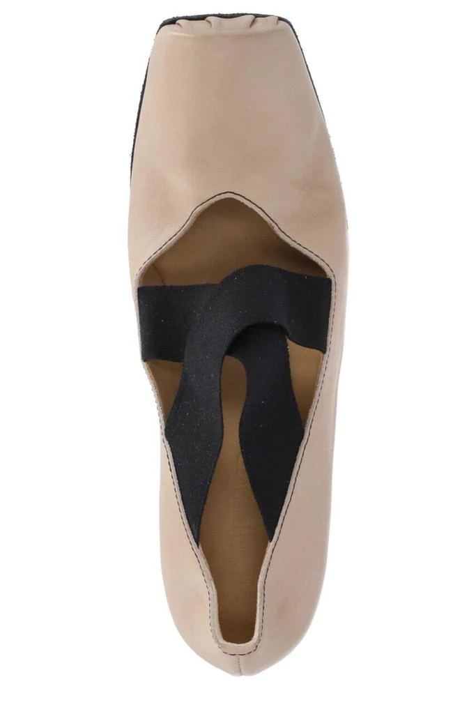 商品Uma Wang|Uma Wang Square Toe Ballerina Pumps,价格¥5427,第5张图片详细描述