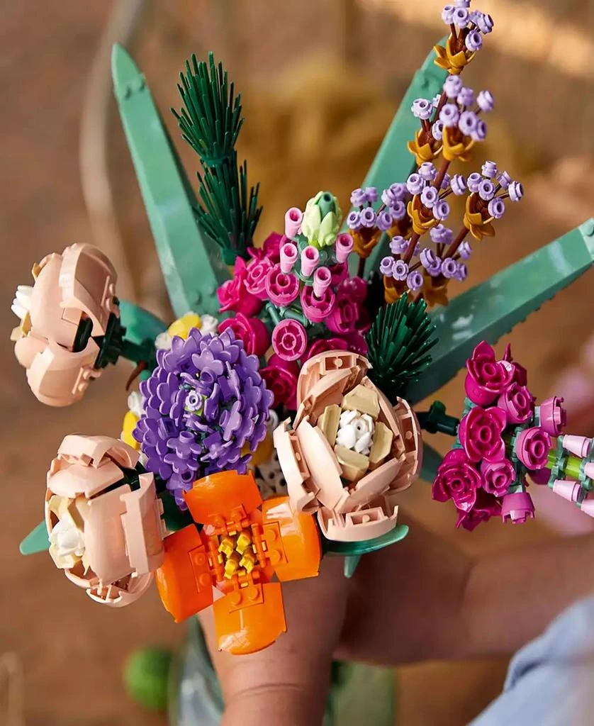 商品LEGO|Icons 10280 Flower Bouquet Adult Toy Building Set,价格¥381,第3张图片详细描述