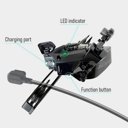 商品SHIMANO|105 RD-R7150 Di2 12-Speed Rear Derailleur,价格¥1942,第5张图片详细描述