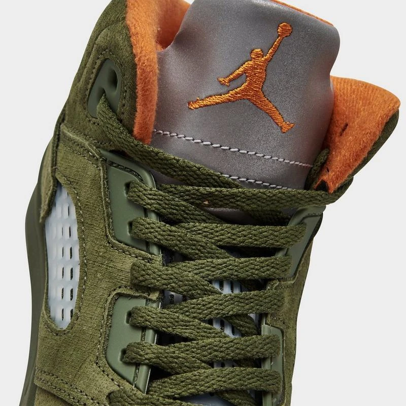 商品Jordan|Little Kids' Air Jordan Retro 5 Basketball Shoes,价格¥183,第3张图片详细描述