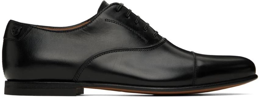 商品Salvatore Ferragamo|Black Button Oxfords,价格¥3554,第1张图片