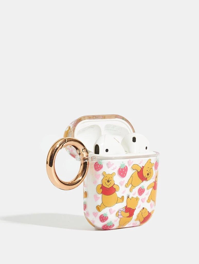 商品Skinnydip London|Disney Winnie The Pooh Strawberry AirPods Case,价格¥153,第5张图片详细描述