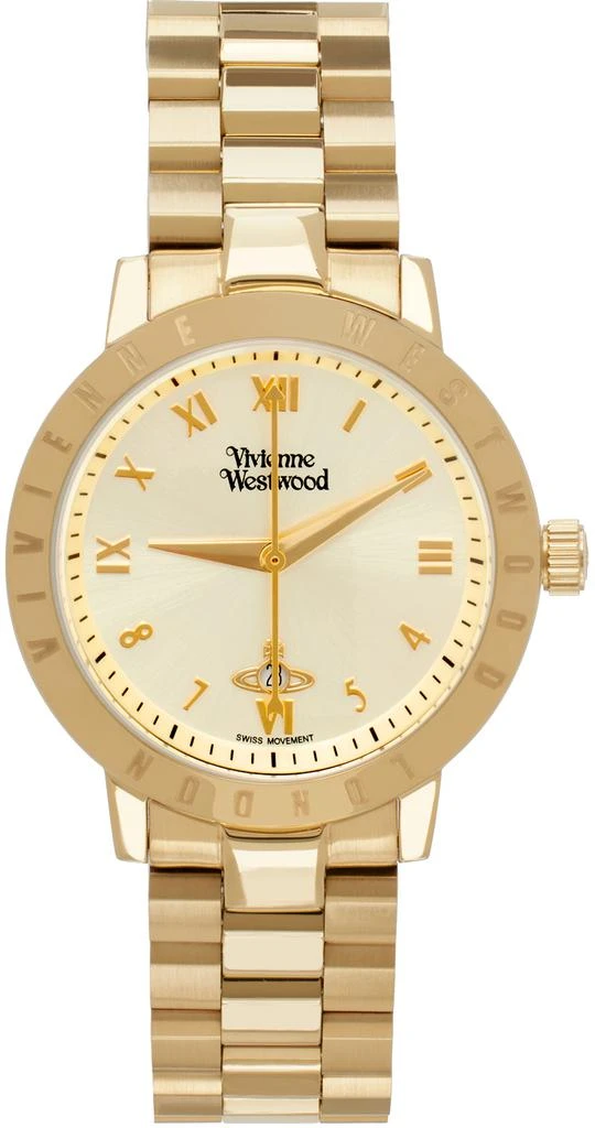 商品Vivienne Westwood|Gold Bloomsbury Watch,价格¥3211,第1张图片