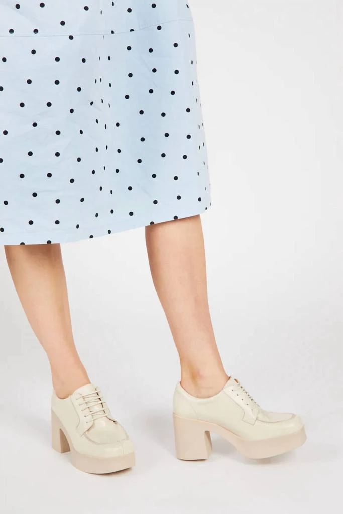 商品Intentionally Blank|Women'S Lowe Oxford Heel in Cream,价格¥1104,第2张图片详细描述