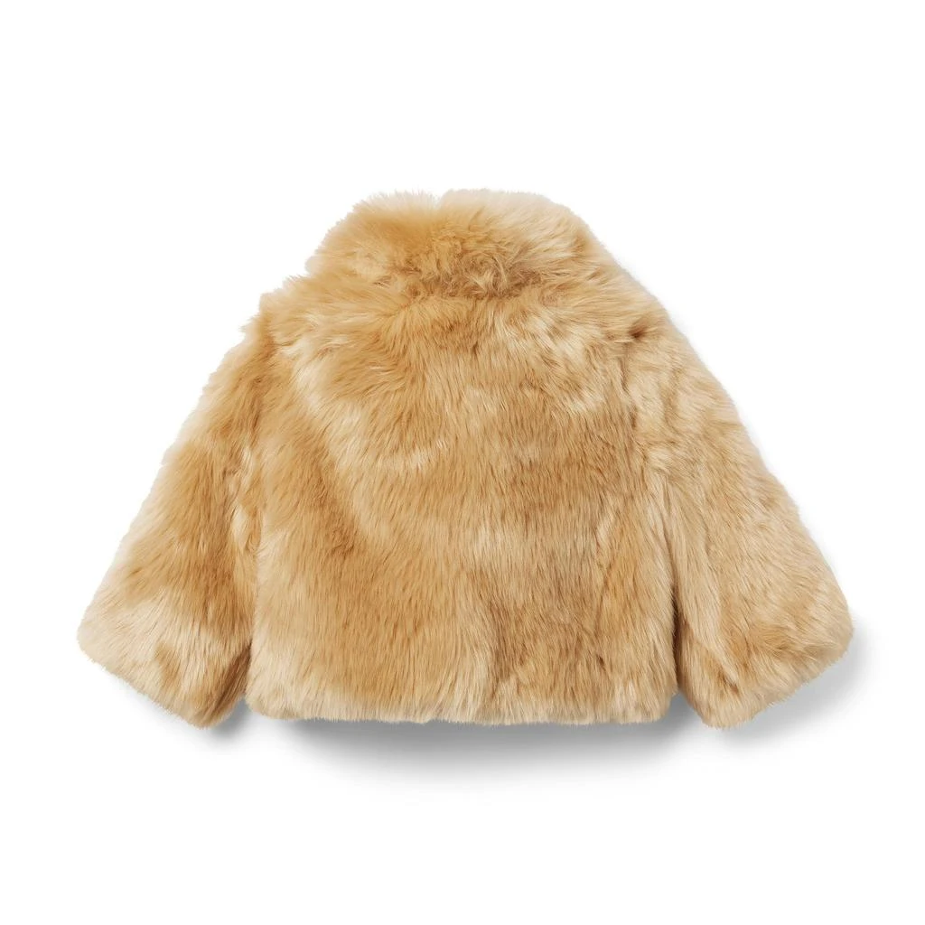 商品Janie and Jack|Cropped Faux Fur Jacket (Toddler/Little Kids/Big Kids),价格¥666,第2张图片详细描述