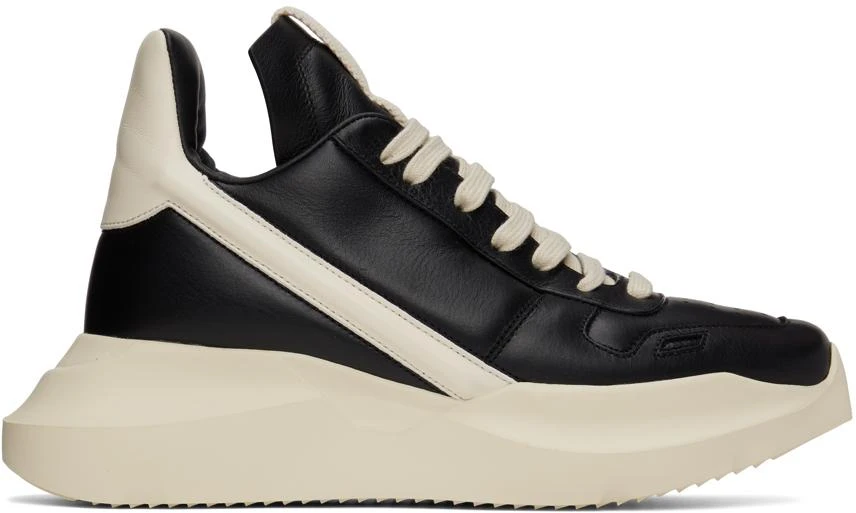 商品Rick Owens|Black Geo Geth Sneakers,价格¥4349,第1张图片