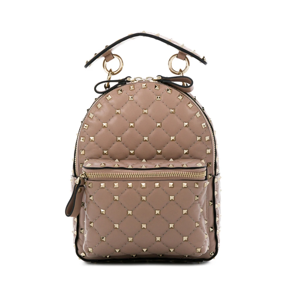 商品[国内直发] Valentino|VALENTINO 米色女士双肩包 PW0B0B63-NAP-PR6,价格¥6138,第1张图片