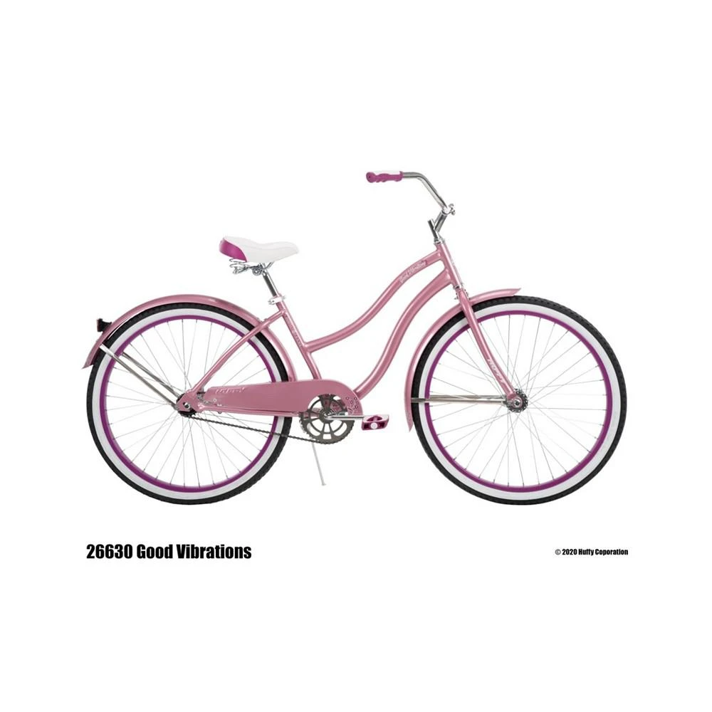 商品Huffy|26-Inch Good Vibrations Cruiser Bike for Women,价格¥1323,第1张图片