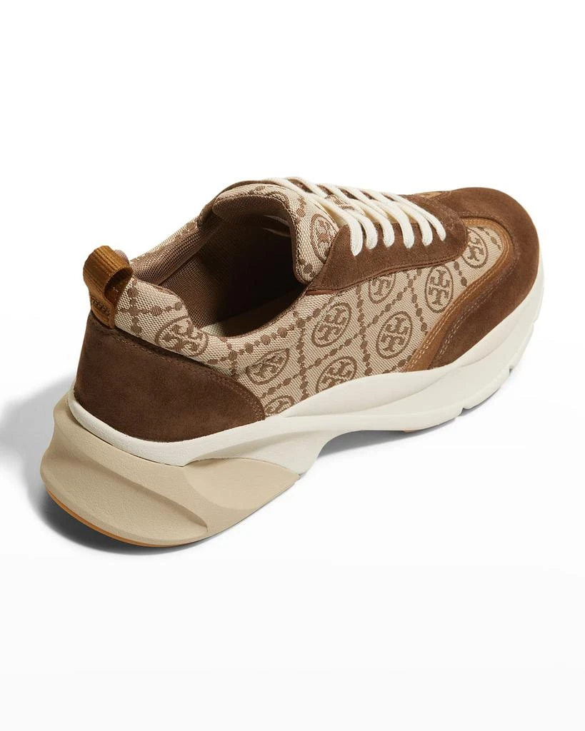 商品Tory Burch|T Monogram Good Luck Trainer Sneakers,价格¥1124,第3张图片详细描述