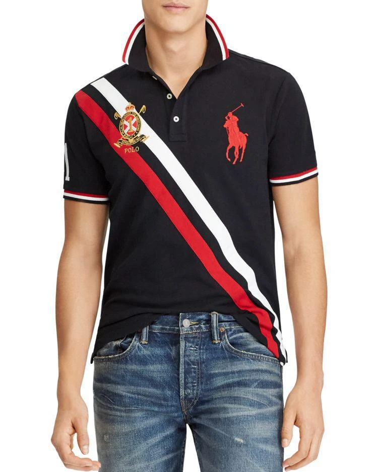 商品Ralph Lauren|Custom Slim Fit Mesh Polo Shirt,价格¥520,第1张图片