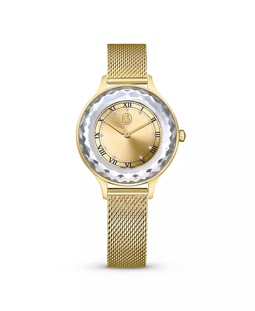 商品Swarovski|Women's Quartz Octea Nova Gold-Tone Metal Watch, Swiss Made 33mm,价格¥3086,第1张图片