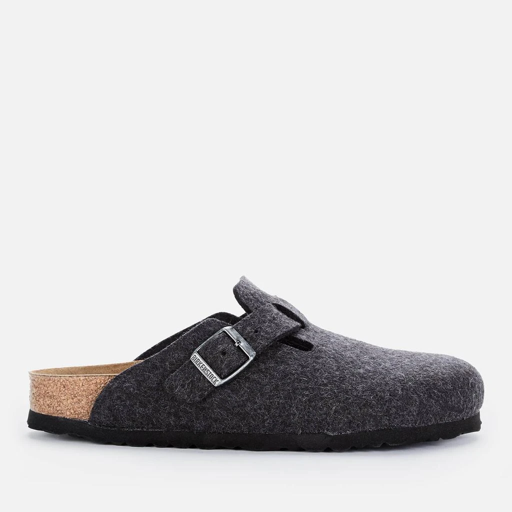 商品Birkenstock|Birkenstock Women's Boston Felt Mules - Anthracite,价格¥1185,第1张图片