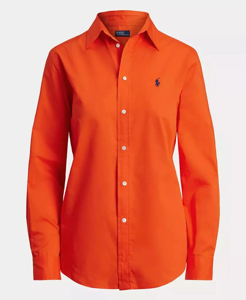 Women's Classic-Fit Cotton Twill Shirt 商品