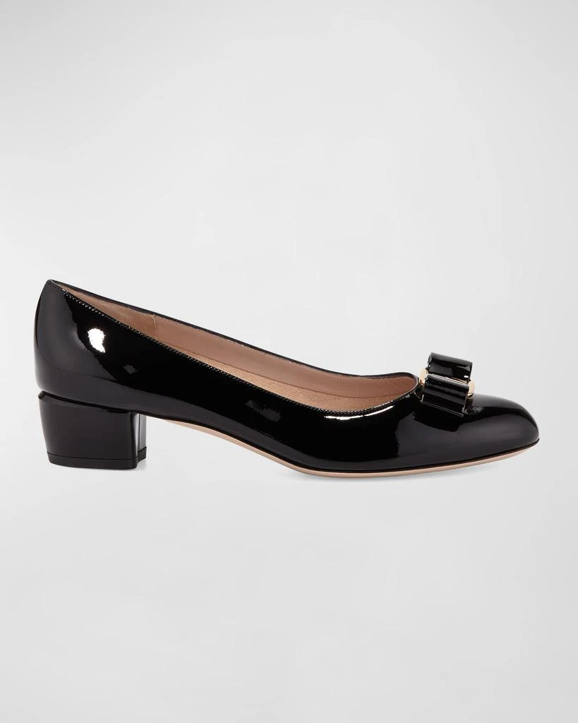 商品Salvatore Ferragamo|Vara 1 Patent 漆皮方根鞋,价格¥6579,第1张图片