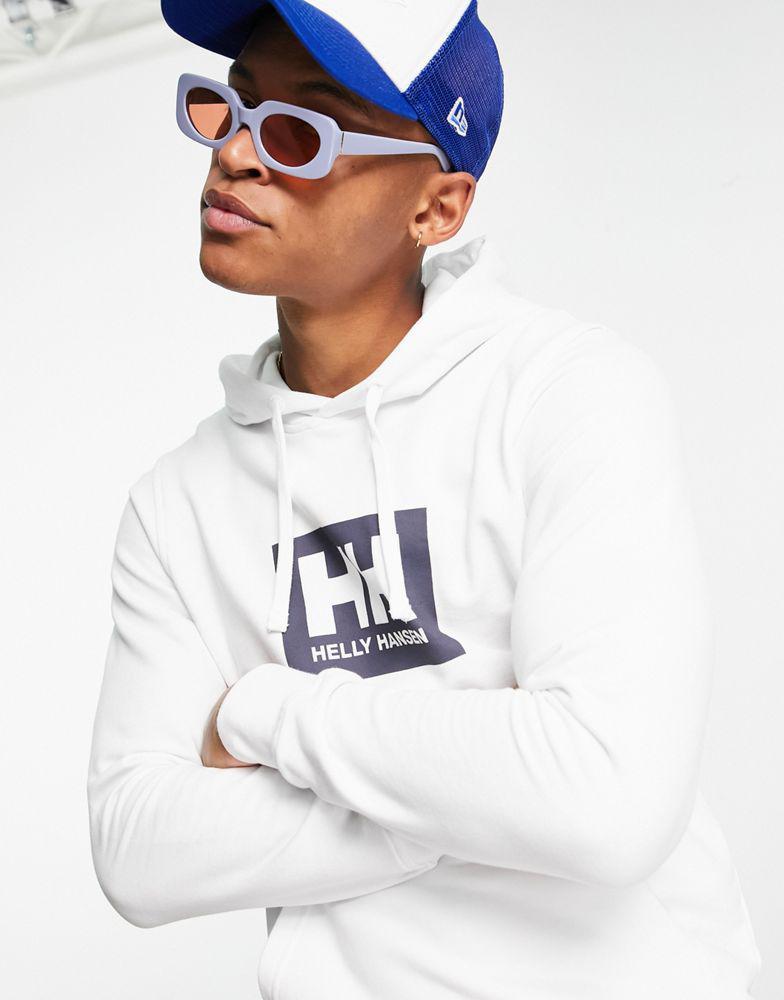 商品Helly Hansen|Helly Hansen Box hoodie in white,价格¥400,第1张图片