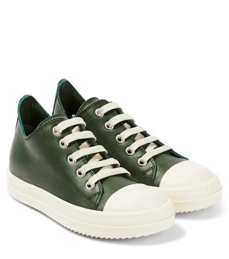 商品Rick Owens|Low leather sneakers,价格¥2660,第1张图片