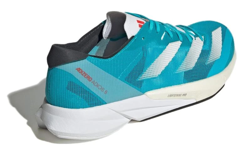 商品[国内直发] Adidas|adidas Adizero Adios 8 舒适 网布 低帮 碳板跑步鞋 男款 蓝色,价格¥888,第4张图片详细描述