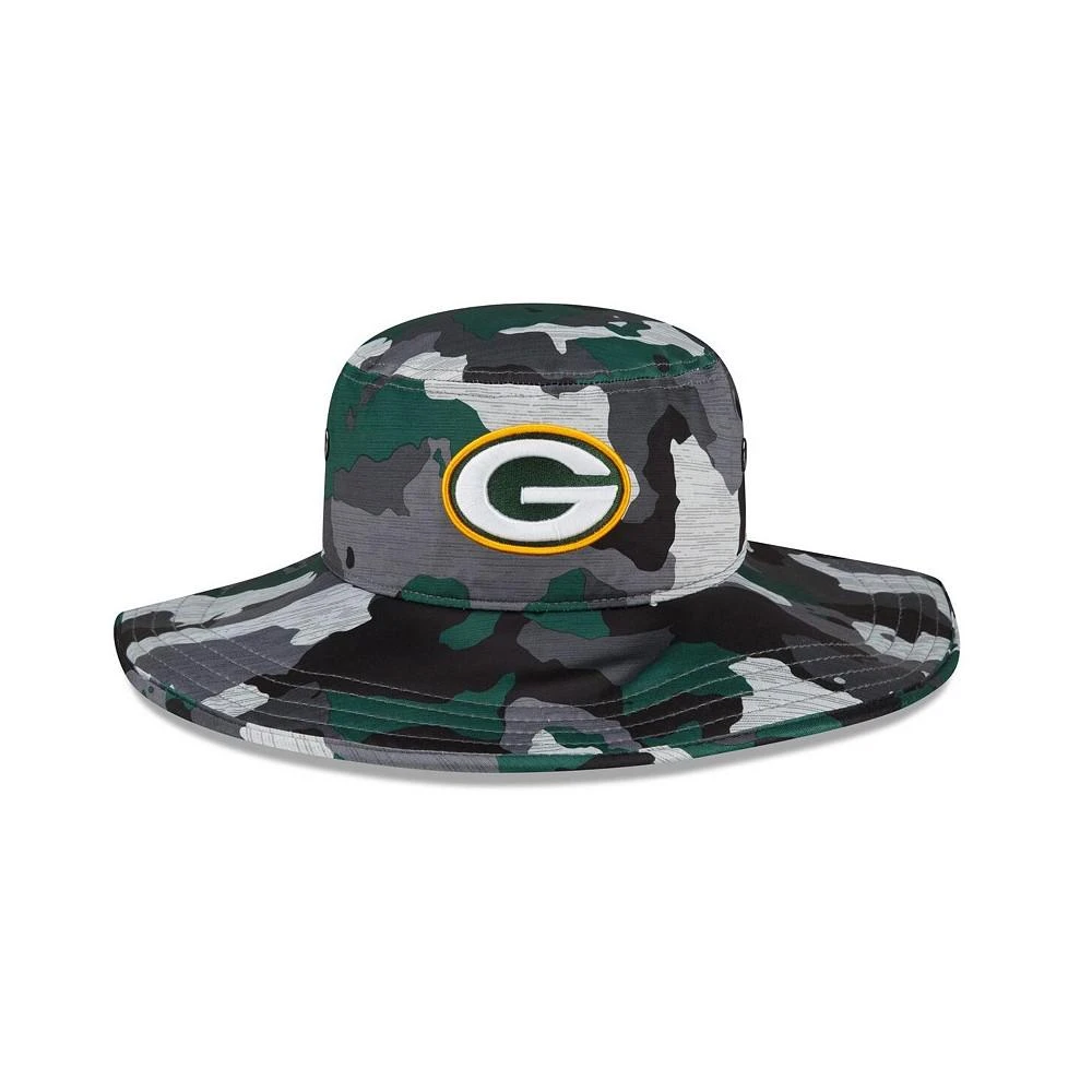 商品New Era|Men's Camo Green Bay Packers 2022 NFL Training Camp Official Panama Bucket Hat,价格¥344,第2张图片详细描述