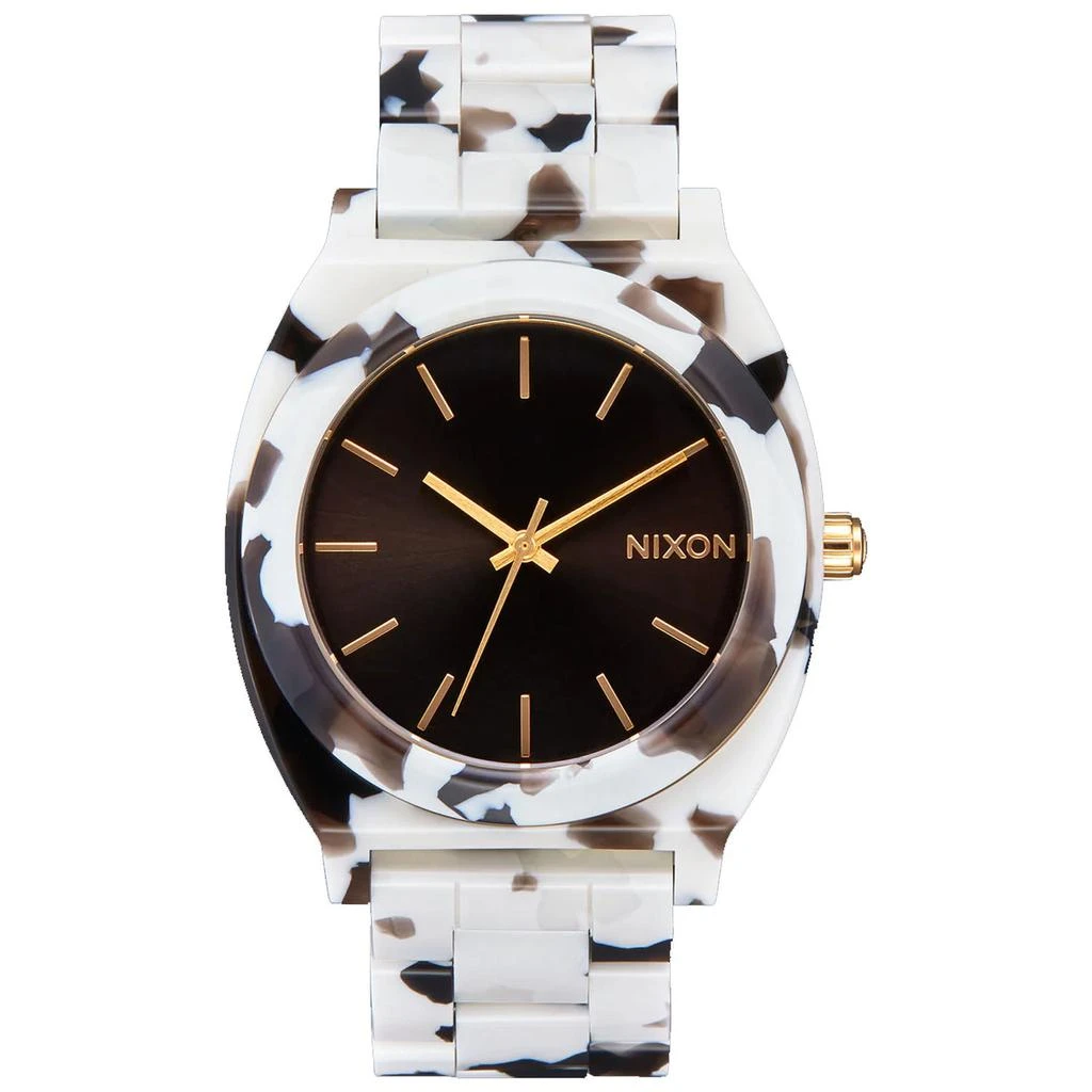 商品Nixon|Nixon Men's Time Teller Black Dial Watch,价格¥749,第1张图片