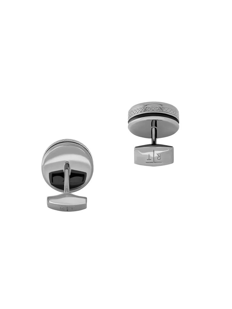 商品Tateossian|Round Tourbillon Cufflinks,价格¥3030,第3张图片详细描述