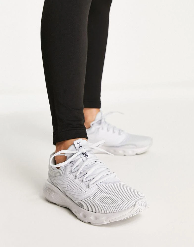 商品Under Armour|Under Armour Charged Vantage 2 trainers in grey,价格¥373,第3张图片详细描述