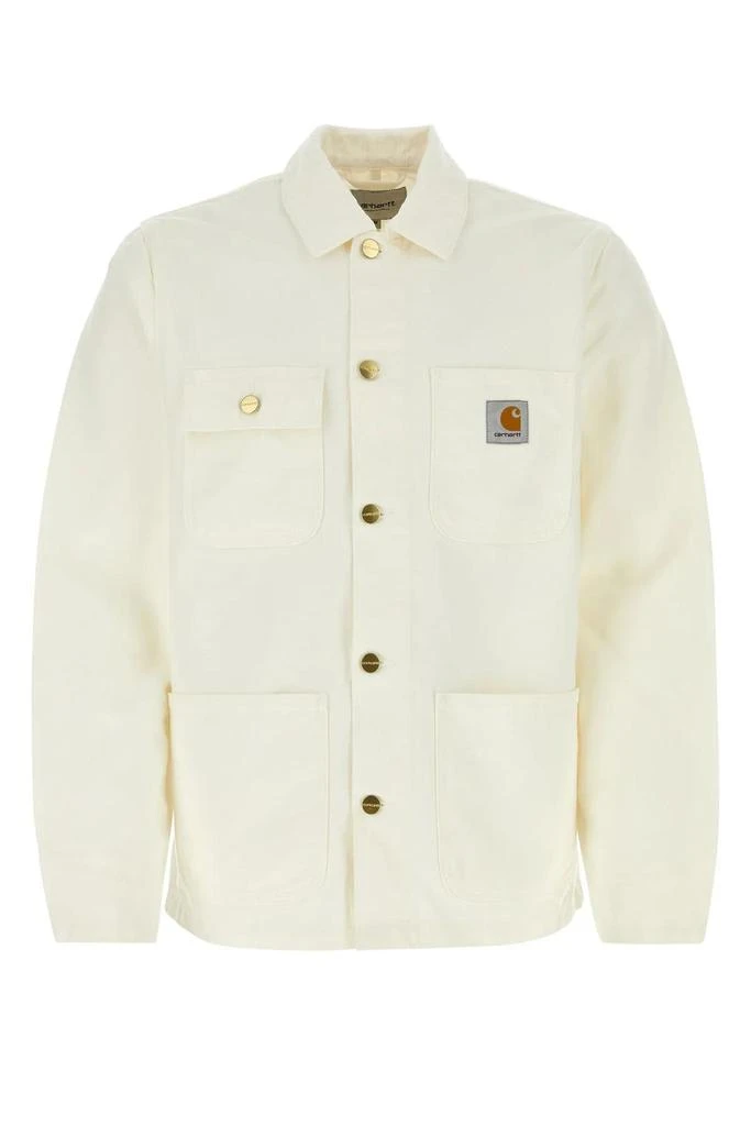 商品Carhartt|White Cotton Detroit Jacket,价格¥1386,第1张图片