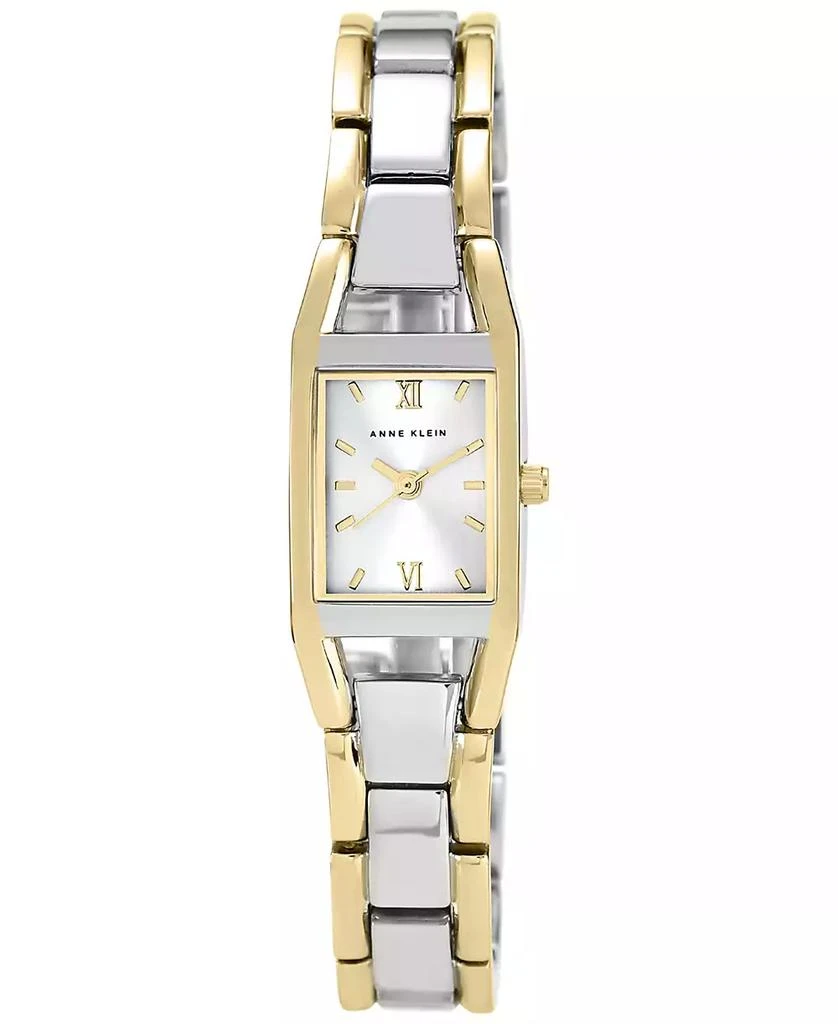 商品Anne Klein|Women's Two Tone Bracelet Watch 10-6419SVTT,价格¥247,第1张图片