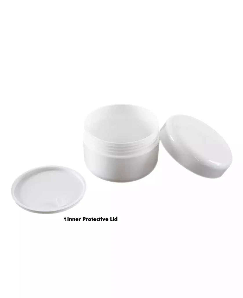 商品Trademark Global|4 Ounce Plastic Jar Containers, 24 Pack of Storage Jars Inner and Outer Lid by Stalwart,价格¥276,第4张图片详细描述