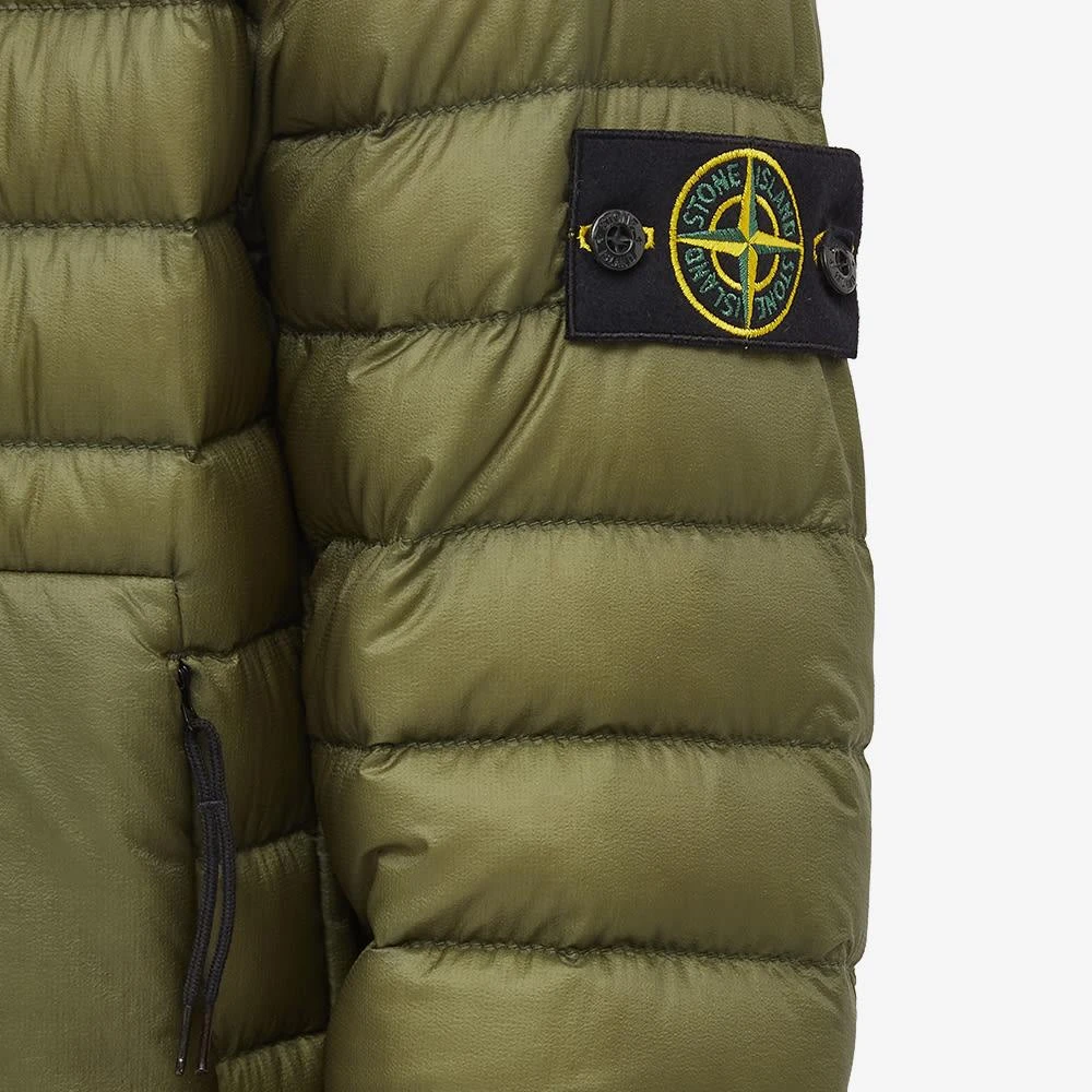 商品Stone Island|Stone Island Hooded Lightweight Down Jacket,价格¥3724,第5张图片详细描述