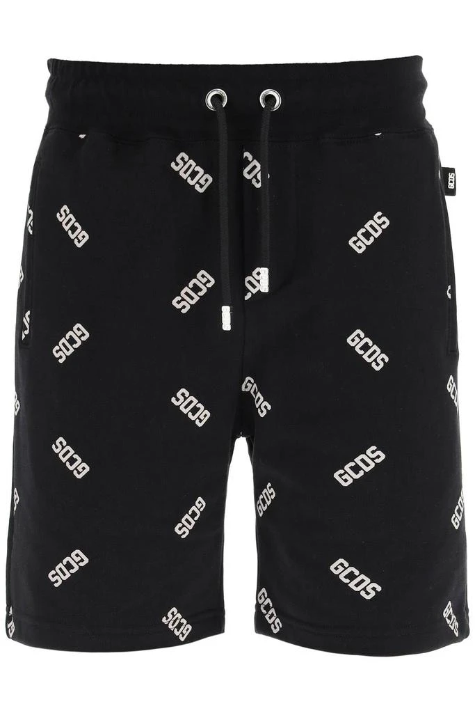 商品GCDS|SHORT SWEATPANTS WITH MONOGRAM,价格¥923,第1张图片