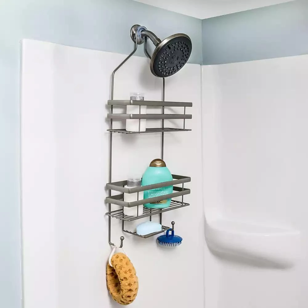 商品Honey Can Do|Flat Wire Steel Shower Caddy,价格¥448,第2张图片详细描述