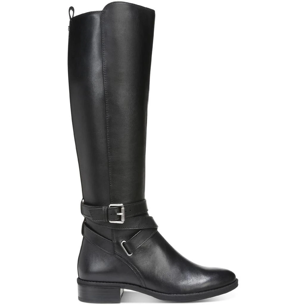 商品Sam Edelman|Sam Edelman Womens Pansy Leather Round Toe Knee-High Boots,价格¥436,第2张图片详细描述