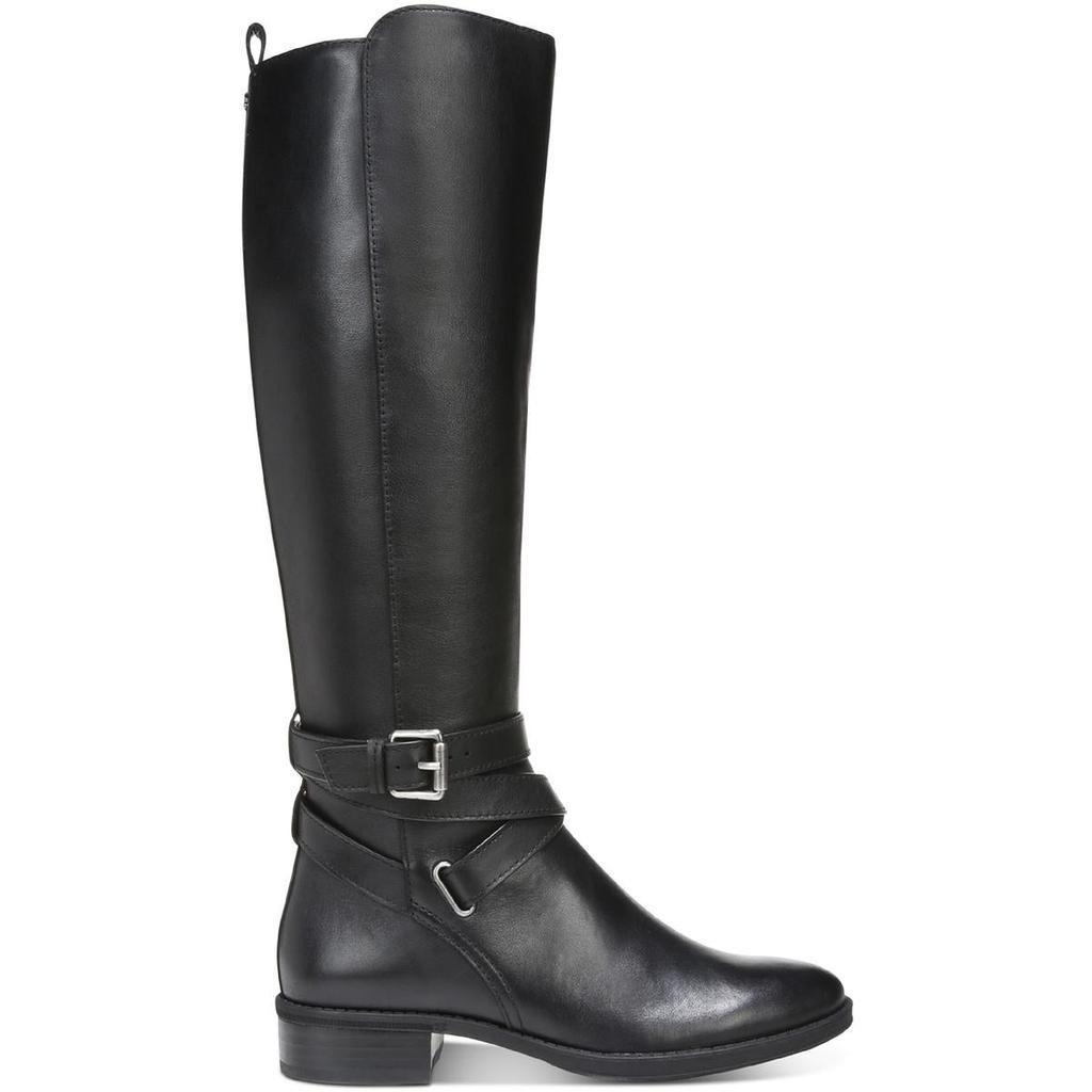 商品Sam Edelman|Sam Edelman Womens Pansy Leather Round Toe Knee-High Boots,价格¥507,第4张图片详细描述