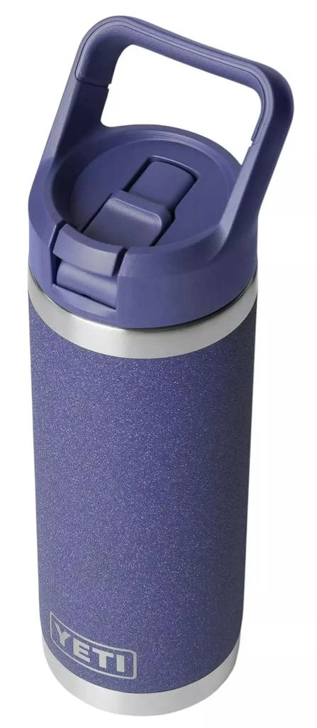 商品YETI|YETI 18 oz. Rambler Bottle with Color-Matched Straw Cap,价格¥261,第4张图片详细描述
