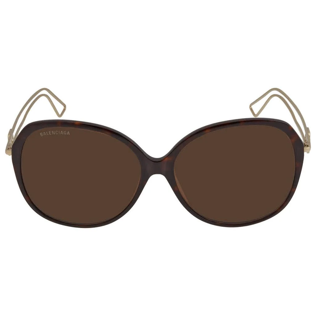 商品Balenciaga|Balenciaga Brown Butterfly Ladies Sunglasses BB0058SK 002 59,价格¥895,第2张图片详细描述