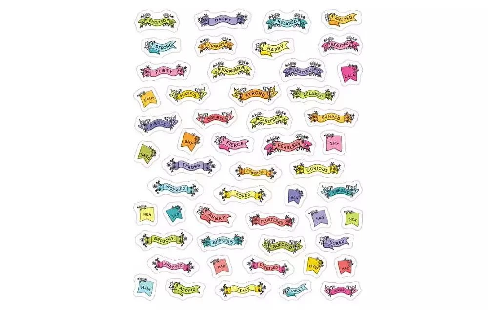 商品Barnes & Noble|So. Many. Feelings Stickers.: 2,700 Stickers for Every Mood by Pipsticks +Workman,价格¥98,第4张图片详细描述