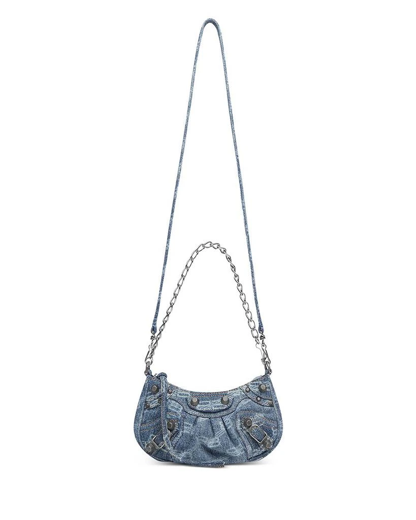 Le Cagole BB Monogram Bleached Denim Mini Chain Purse 商品